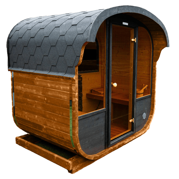 Woodpecker Cube Sauna (Pre Assembled) With 6.8KW Heater (160cm)