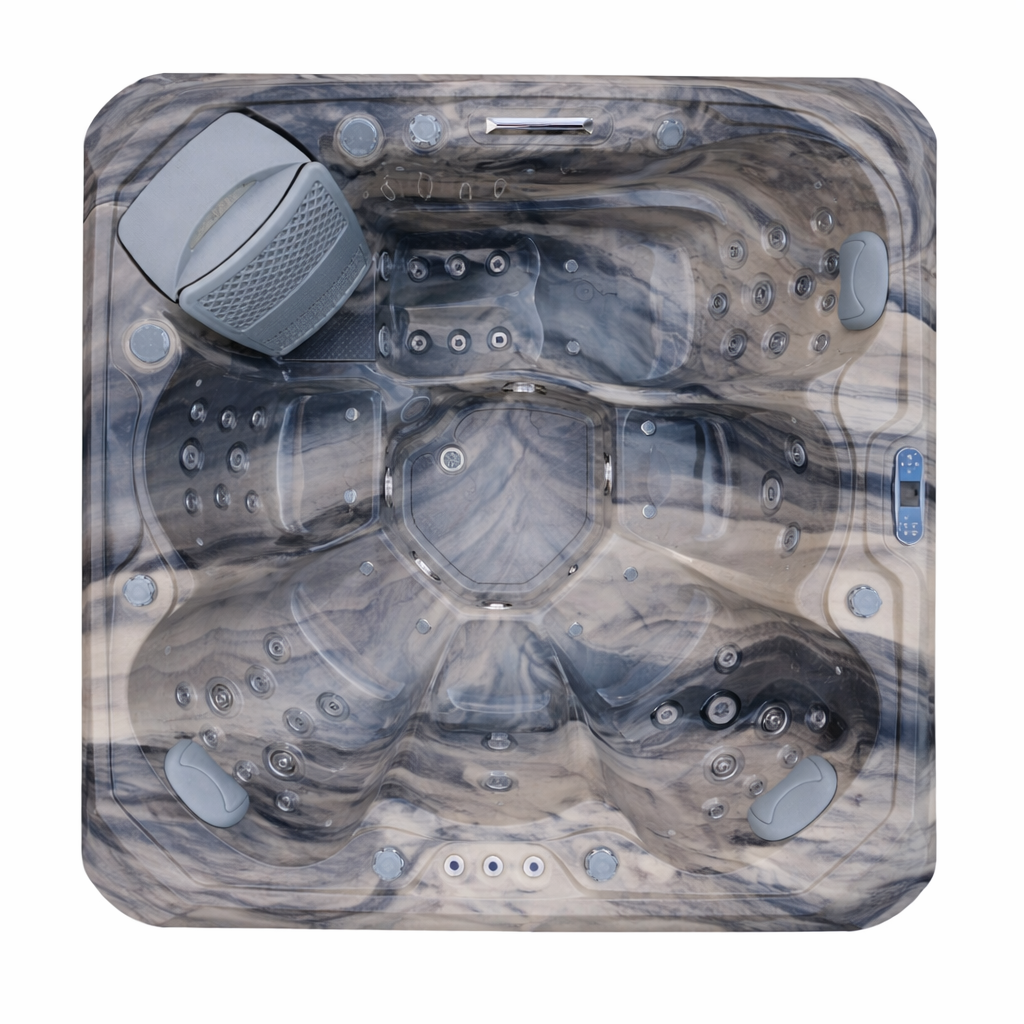 ONYX ADVANCED - 6 Person Hot Tub With 1 Lounger