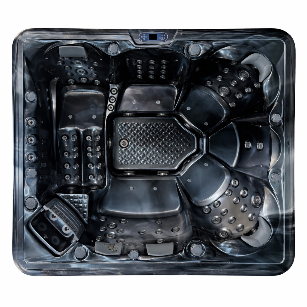 SAPPHIRE ELITE - 8 Person Hot Tub With Audio Bluetooth
