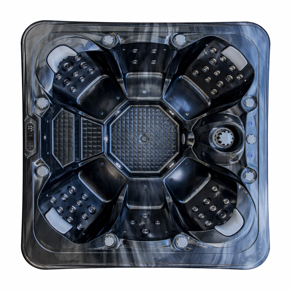 AZURE ADVANCED - 6 Person Hot Tub With Audio Bluetooth