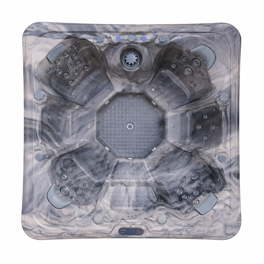 AZURE ADVANCED - 6 Person Hot Tub With Audio Bluetooth