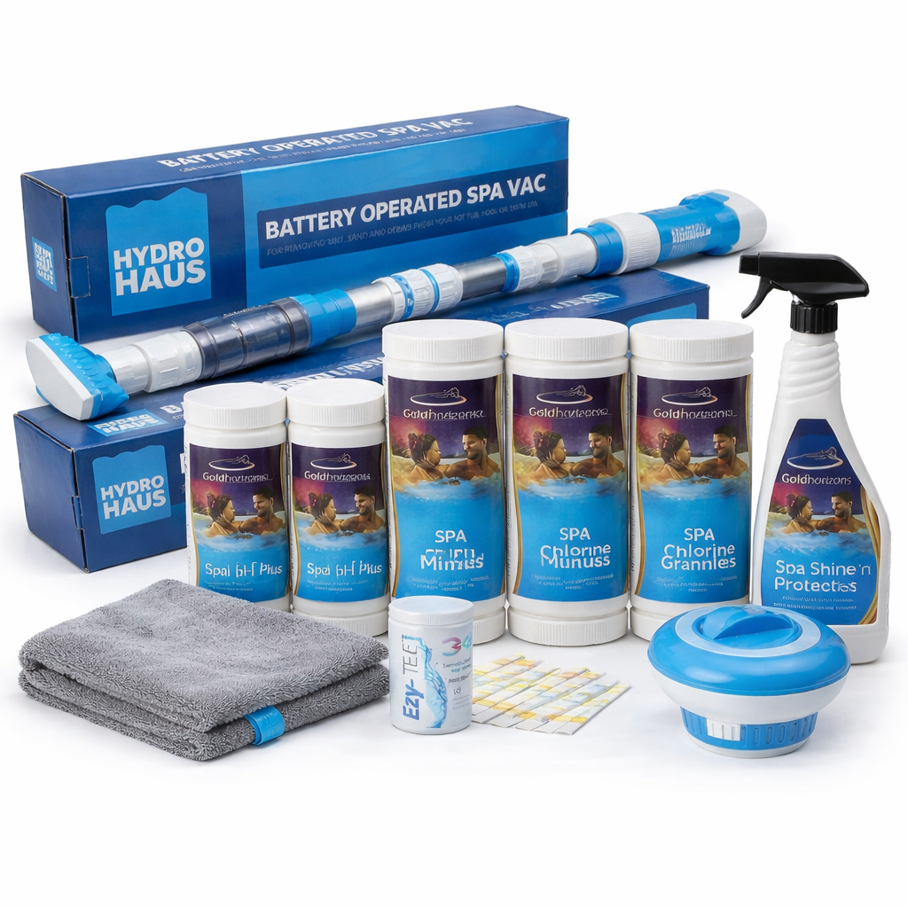 Hot Tub Maintenance Kit for Clear Spa Water