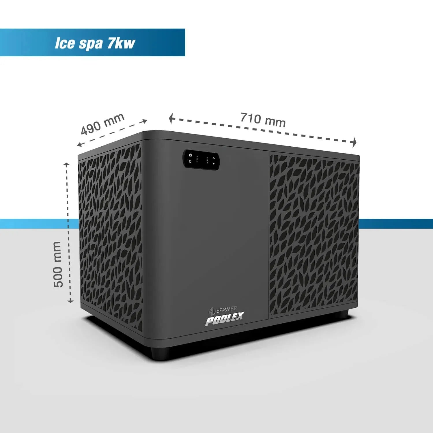 icespa 5kw or 7kw heat pump available at hot tub liverpool