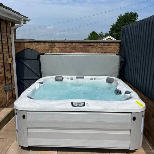 J-375 COMFORT HOT TUB WITH LARGEST LOUNGE SEAT WITH INFRARED RED LIGHT THERAPY