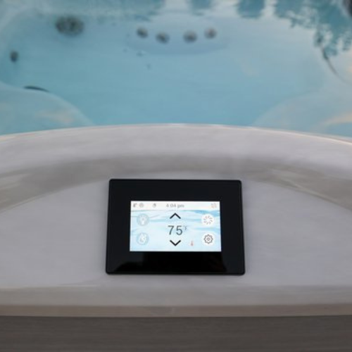 J-375 COMFORT HOT TUB WITH LARGEST LOUNGE SEAT WITH INFRARED RED LIGHT THERAPY