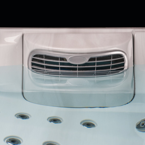J-375 COMFORT HOT TUB WITH LARGEST LOUNGE SEAT WITH INFRARED RED LIGHT THERAPY