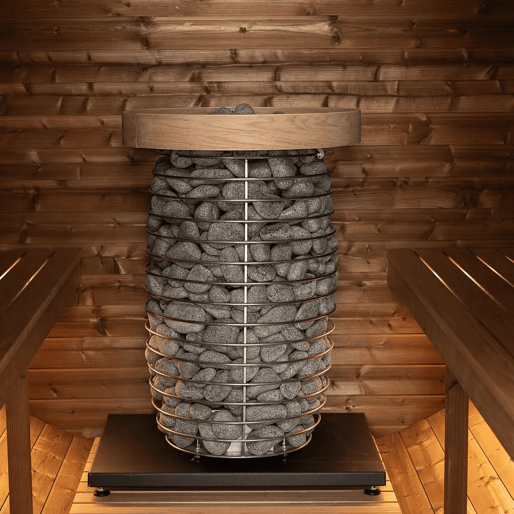 Hanscraft Barrel 225 Wooden Back 2 Person Outdoor Sauna
