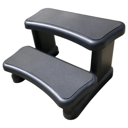 black soft hot tub steps available at hot tub liverpool