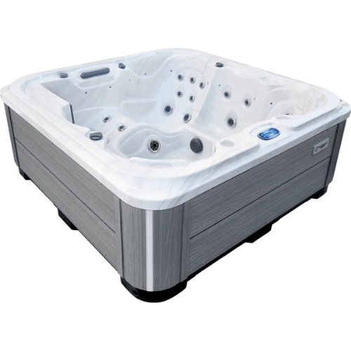 sunbeach 561-l hot tub side view available at hot tub liverpool