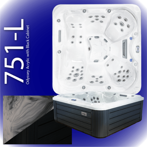 sunbeach 751-l hot tub in odyssey grey available at hot tub liverpool
