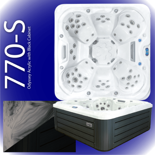 sunbeach 770-s hot tub odyssey grey available at hot tub liverpool