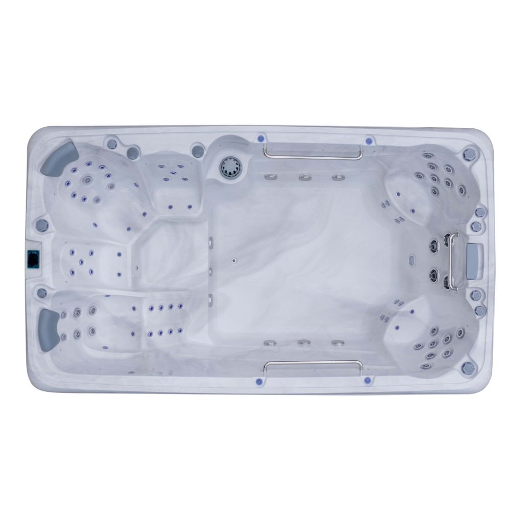 OCEAN FLOW 3.9M - Swim Spa for Families with Bluetooth