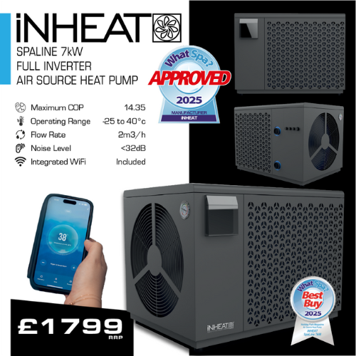 iNHEAT SpaLine 7KW Heat Pump