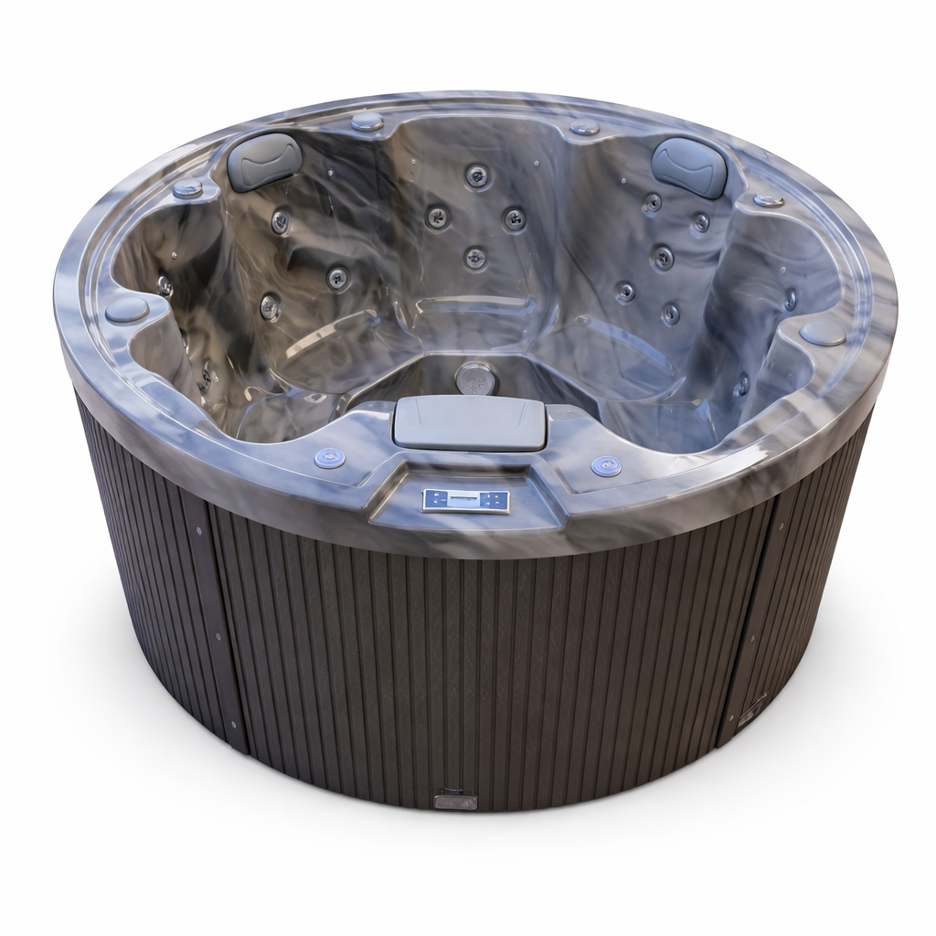 LAGOON LITE - Round Hot Tub with Bluetooth Audio