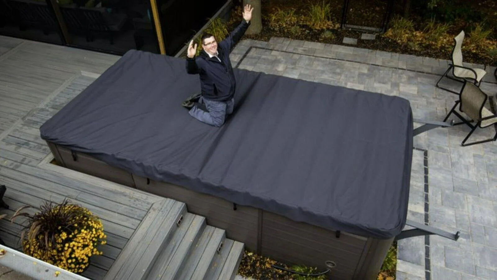 Jacuzzi Rollaway Swim Spa Cover - Hot Tub Liverpool