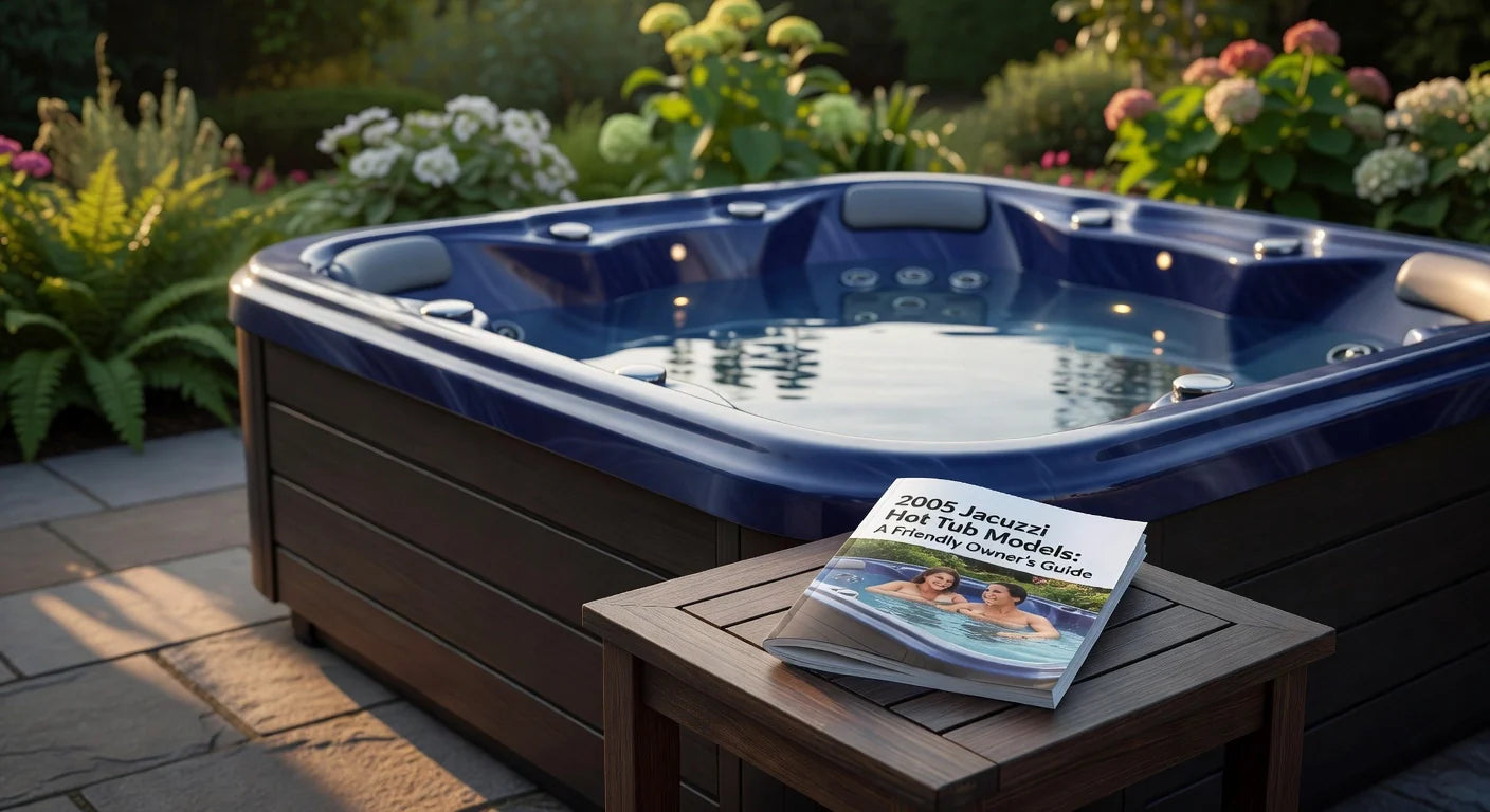 Professional header image for list-based article: 2005 Jacuzzi Hot Tub Models: A Friendly Owner's Guide