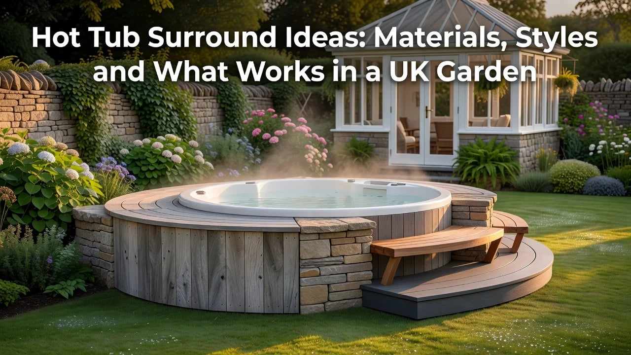 Professional header image for list-based article: Hot Tub Surround Ideas: Materials, Styles and What Works ...