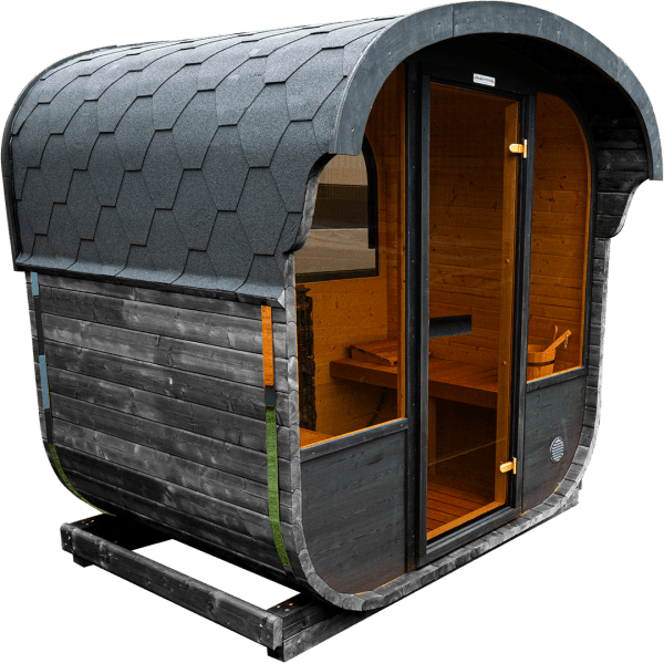 Woodpecker Cube Sauna (Pre Assembled) With 6.8KW Heater (160cm)