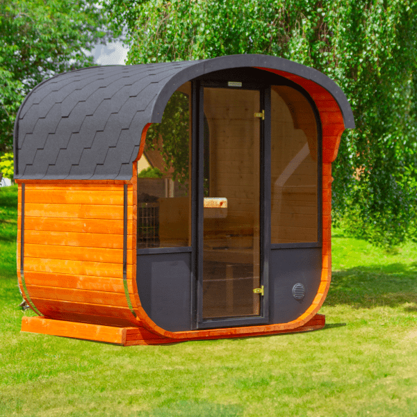 Woodpecker Cube Sauna (Pre Assembled) With 6.8KW Heater (160cm)