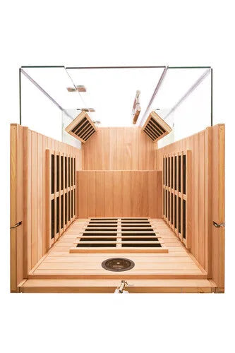 sun & soul infrared sauna available at hot tub liverpool