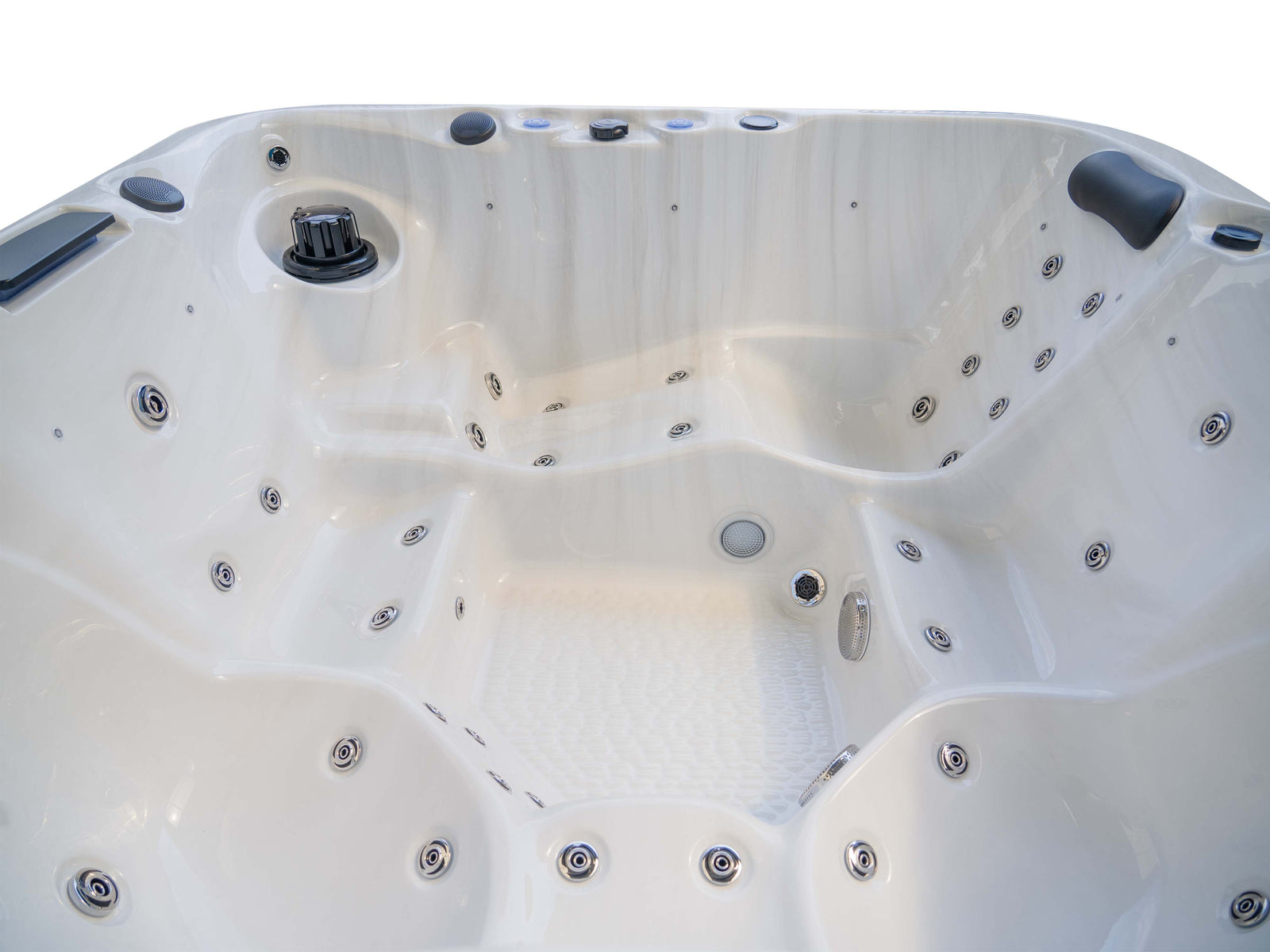 RIVIERA 1 - 6-Person Hot Tub with Bluetooth Audio
