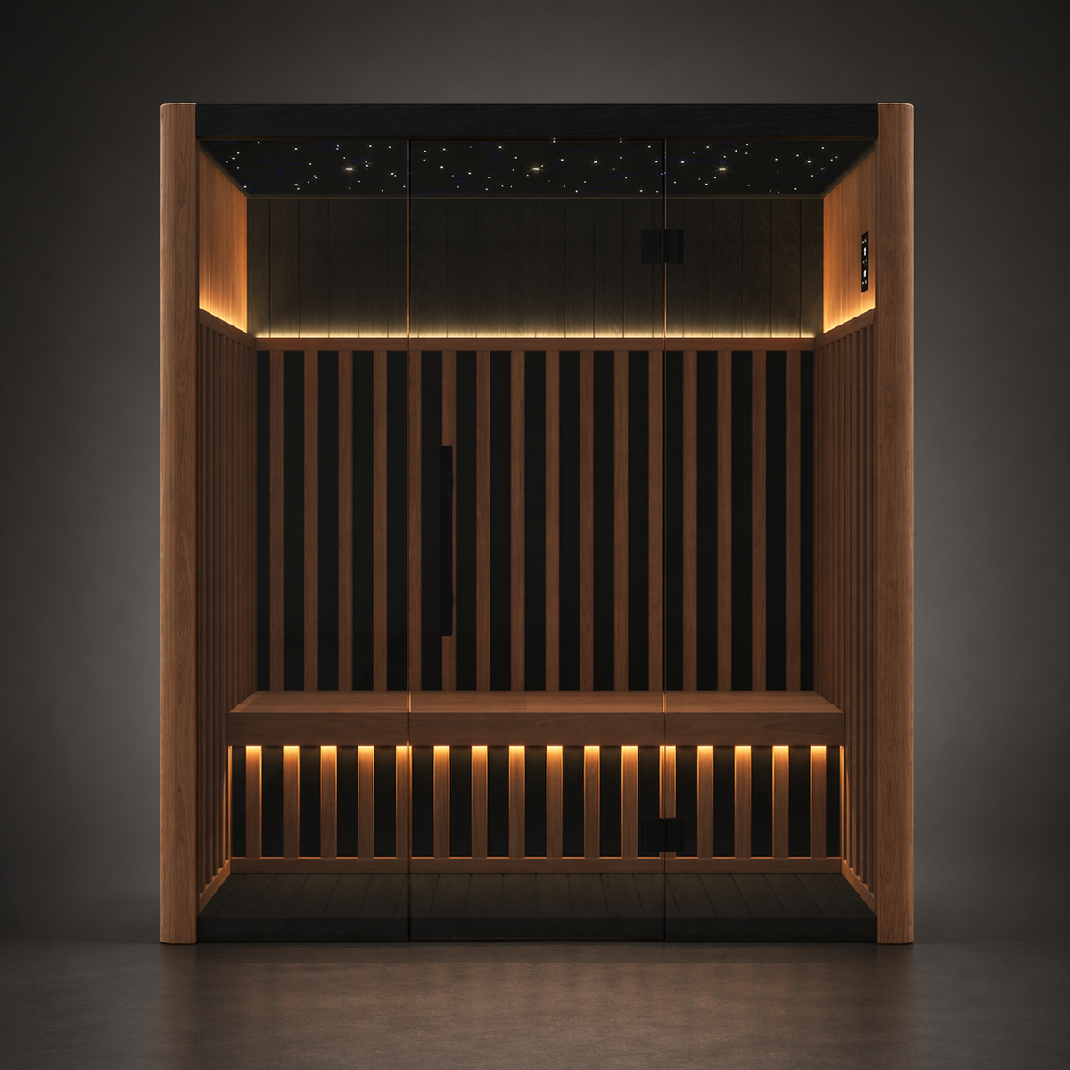 Hanscraft OKA Aura 3 Person Sauna - Premium Infrared Experience