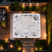 SAPPHIRE ELITE - 8 Person Hot Tub With Audio Bluetooth