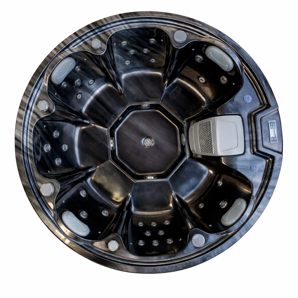 LAGOON LITE - Round Hot Tub with Bluetooth Audio