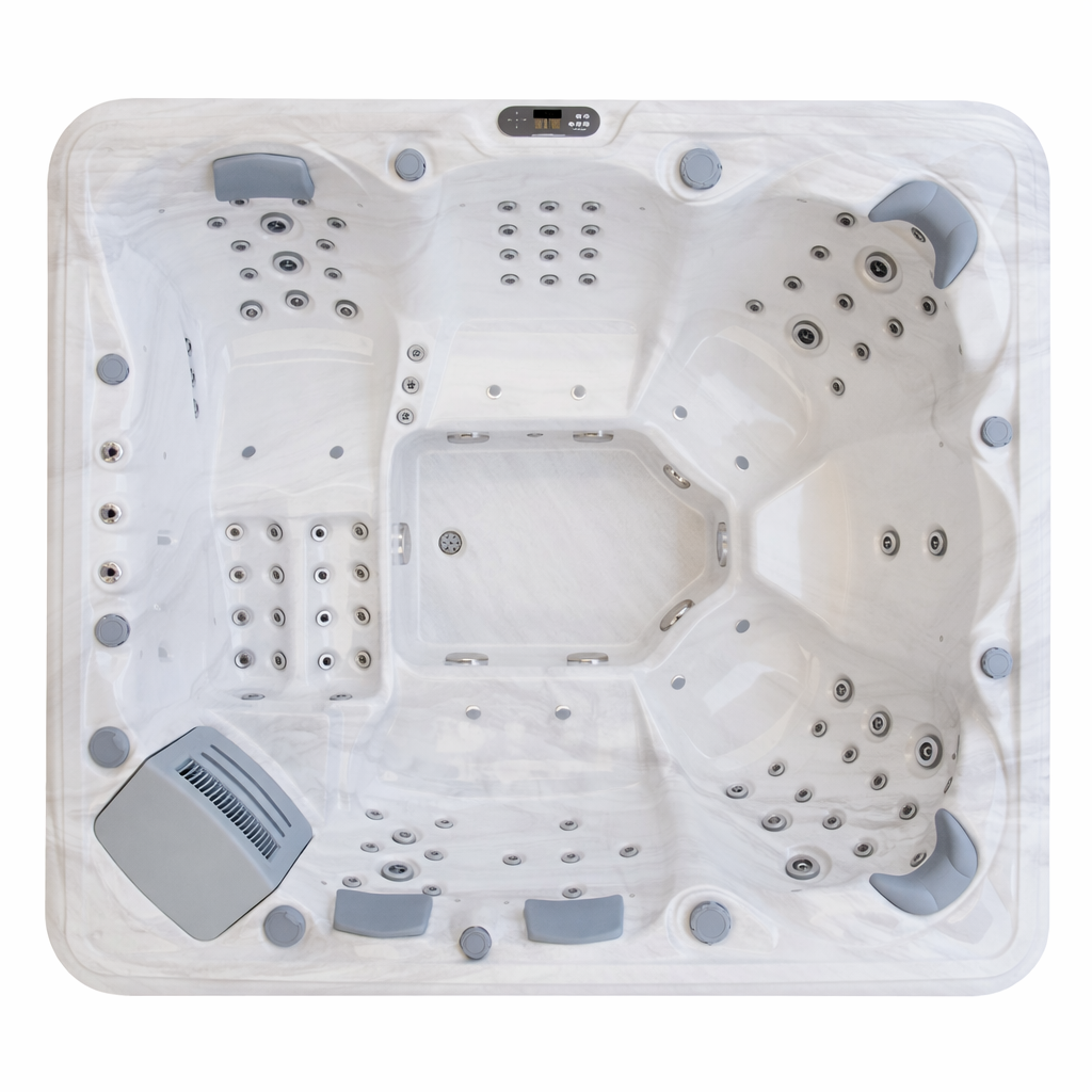 SAPPHIRE ELITE - 8 Person Hot Tub With Audio Bluetooth