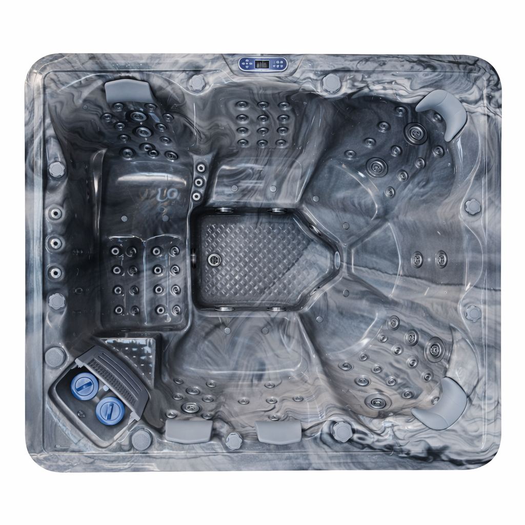 SAPPHIRE ELITE - 8 Person Hot Tub With Audio Bluetooth