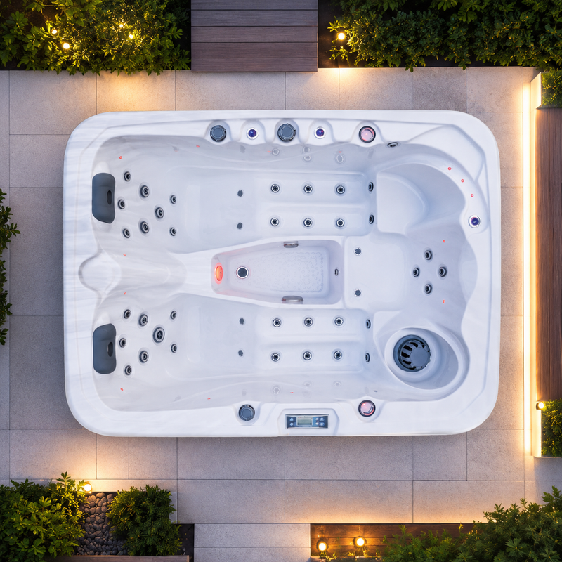 ATLANTA LITE - Compact Hot Tub for Small Spaces