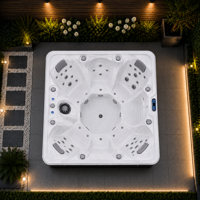 AZURE ADVANCED - 6 Person Hot Tub With Audio Bluetooth