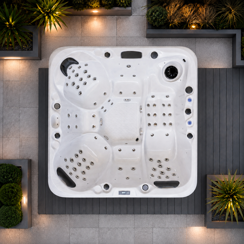 CELESTIAL 1 - 6-Person Hot Tub with Bluetooth Audio