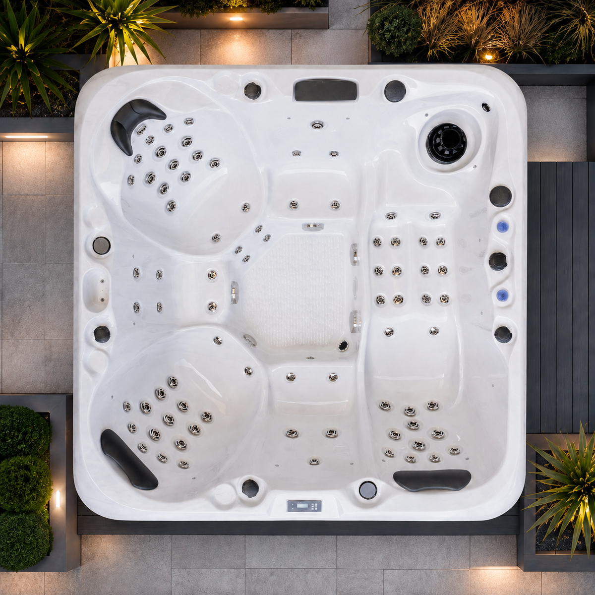 CELESTIAL 1 - 6-Person Hot Tub with Bluetooth Audio