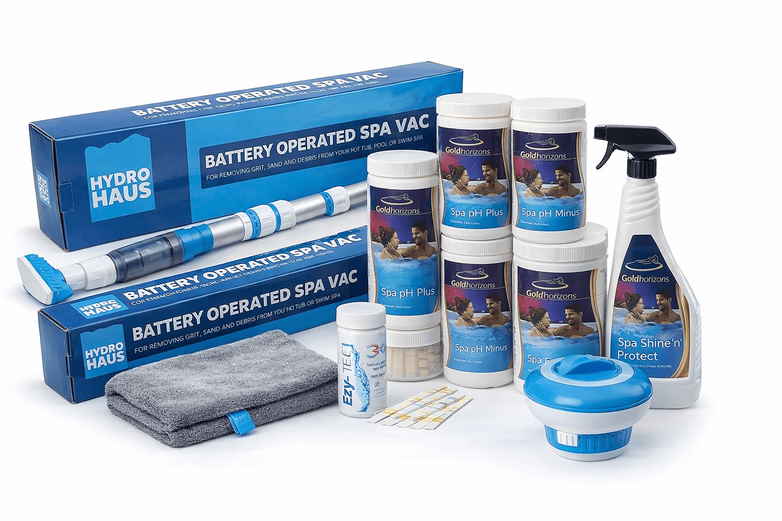 Hot Tub Maintenance Kit for Clear Spa Water