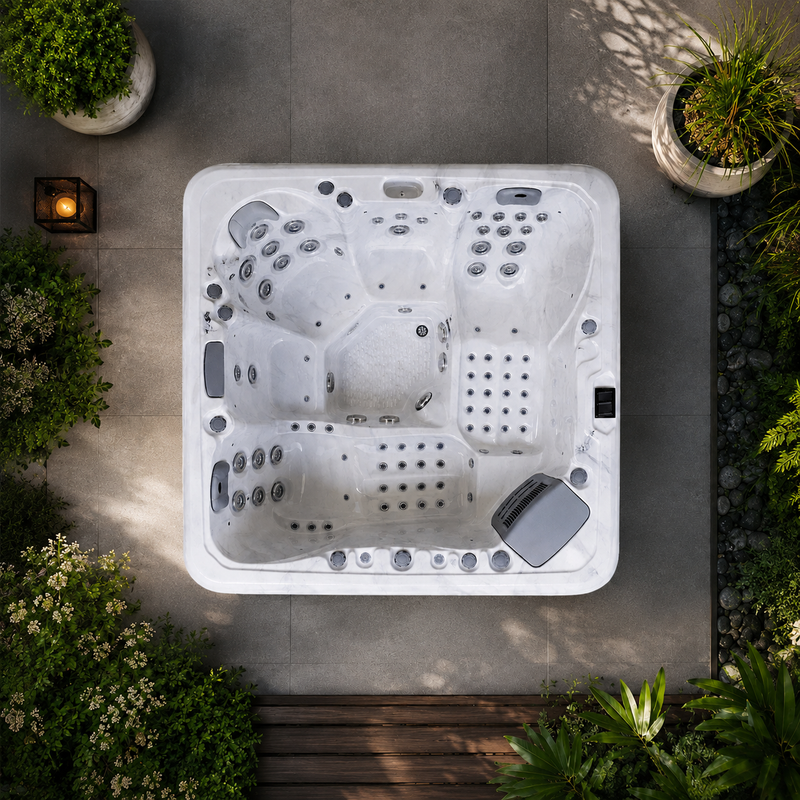 ELYSIUM ADVANCED - 5 Person Hot Tub With Audio Bluetooth