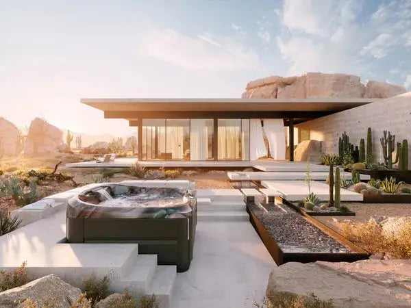 J-435™ LOUNGE SEATED HOT TUB WITH INFRARED & RED LIGHT THERAPY