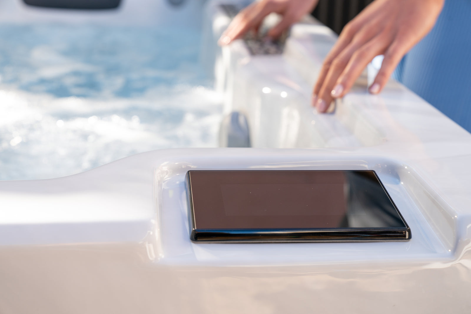 hot tub control panel 
