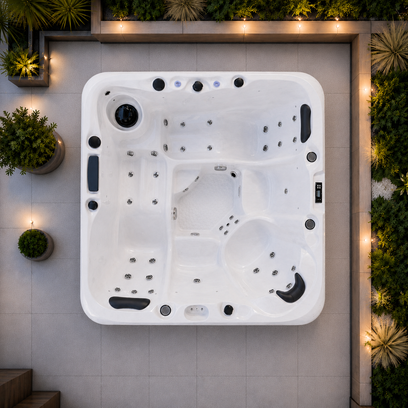 RIVIERA 2 - 5 Person Hot Tub with Bluetooth Audio