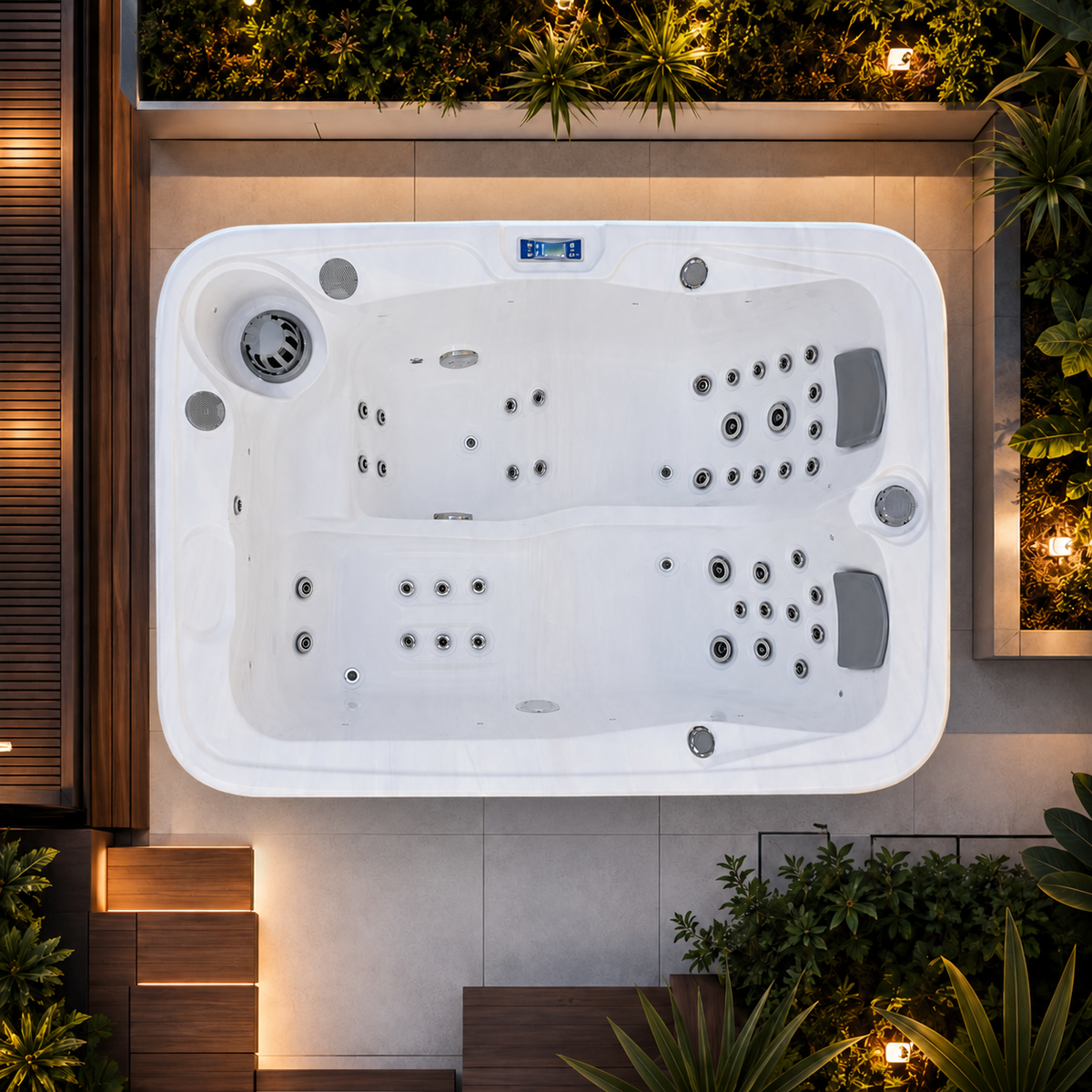 SERENITY LITE - 2 Person Hot Tub With Bluetooth Audio
