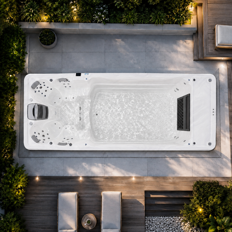 TURBO STREAM 5.9M - 4 Person Swim Spa with Audio Bluetooth