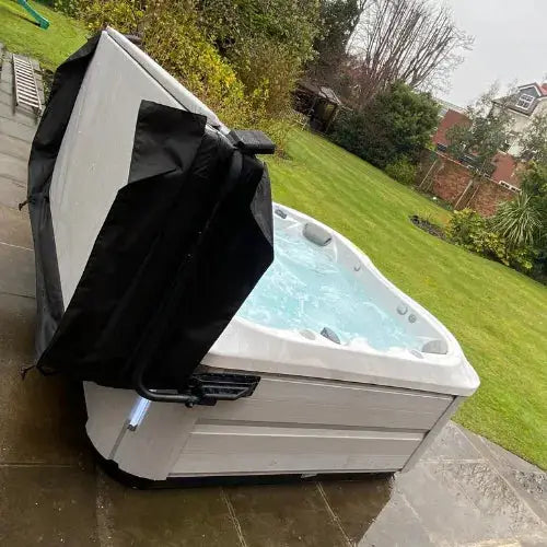 J-335 COMFORT HOT TUB WITH LOUNGE SEAT - INFRARED & RED LIGHT THERAPY