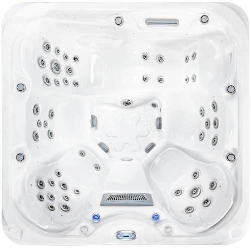 sunbeach 751-l hot tub in white available at hot tub liverpool 