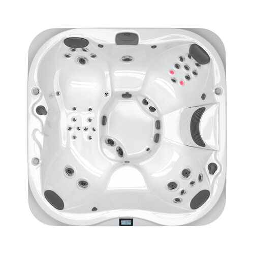 J-335 COMFORT HOT TUB WITH LOUNGE SEAT - INFRARED & RED LIGHT THERAPY