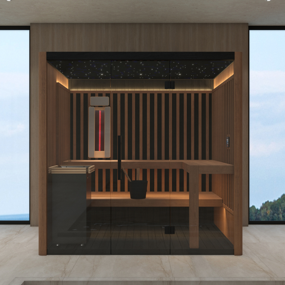 Hanscraft OKA Fusion Synergy 3 Person Sauna