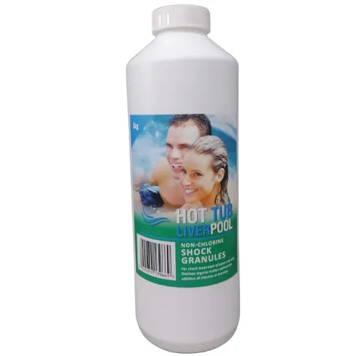 NON CHLORINE SHOCK GRANULES AVAILABLE AT HOT TUB LIVERPOOL 