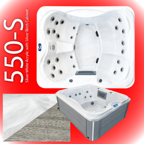 sunbeach 550-s white available at hot tub liverpool 