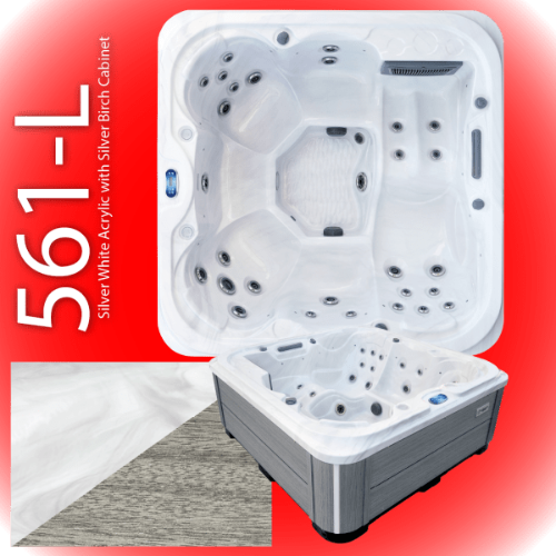 sunbeach 561-l hot tub white available at hot tub liverpool 