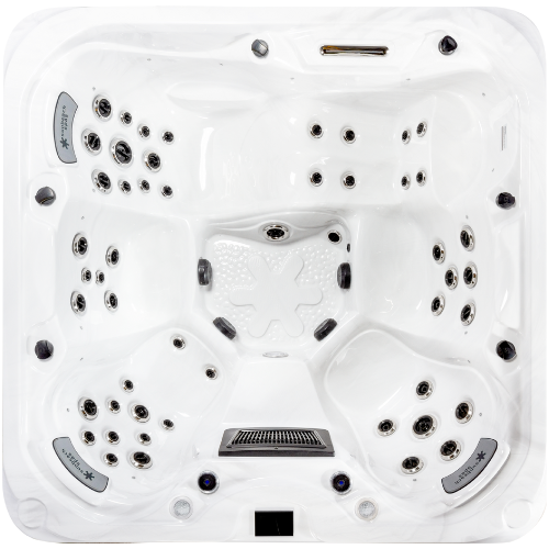 sunbeach 951-l hot tub in white available at hot tub liverpool