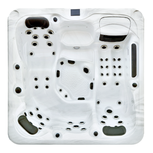 sunbeach 952-dl hot tub aerial view